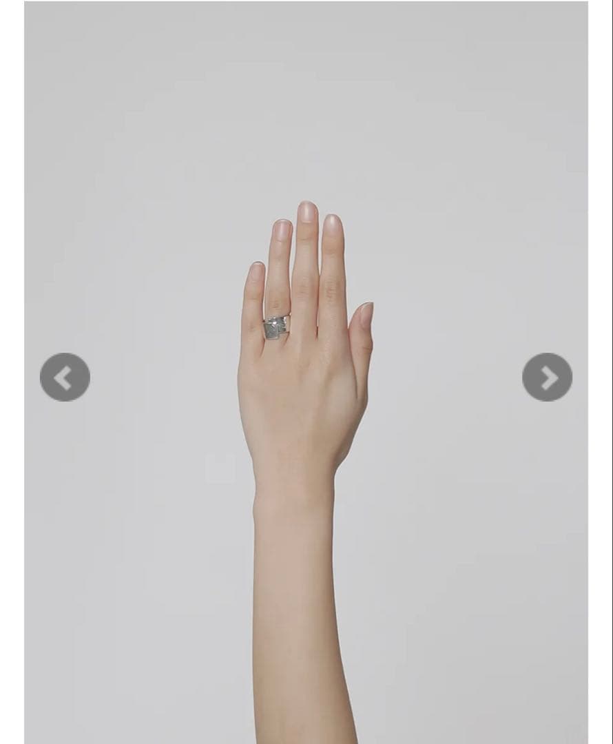 [新品未開封] unknown. RING / SILVER 22号