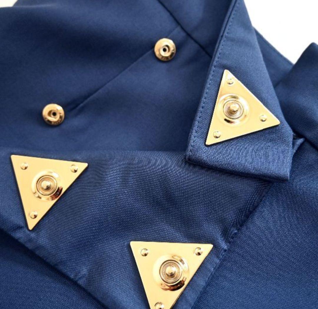 ★VALENTINO最高級ライン★美品★Vロゴプレート★Aラインスカート