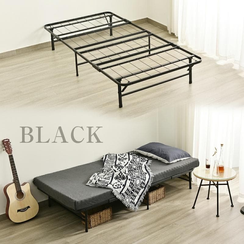 赤字価格！パイプベッド 折りたたみベッド シングル 組立簡単 （S