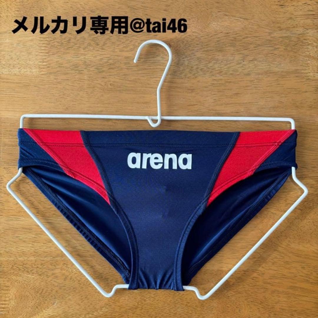 arena(アリーナ)50周年記念モデル ネイビー×レッド Vパン・競パン S