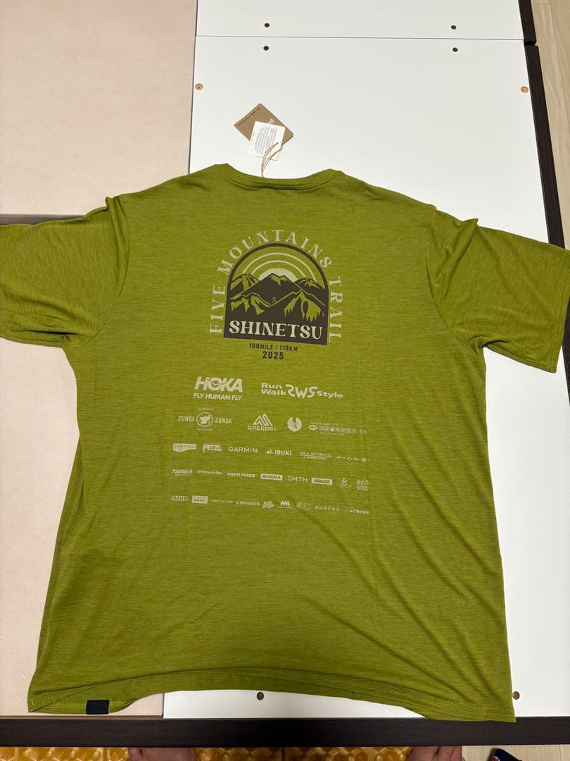 信越五岳 2025 パタゴニア Tシャツ patagonia SHINETSU FIVE MOUNTAINS