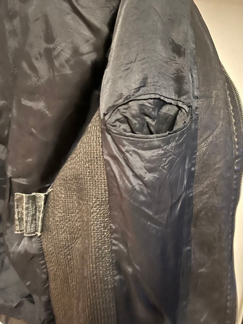 PRADA 2009年 ライダースジャケット 本革 48 - メルカリ