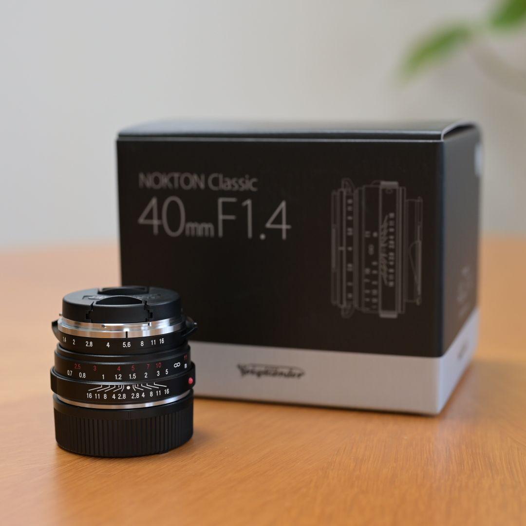 美品 NOKTON Classic 40mm F1.4 SC レンズフィルター付 - メルカリ