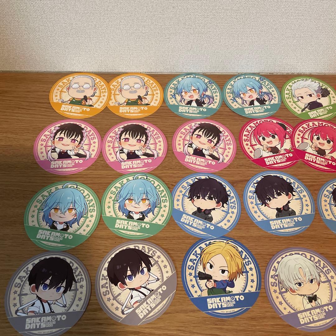 サカモトデイズ 缶バッジコレクション タワレコ 各5box 合計15box