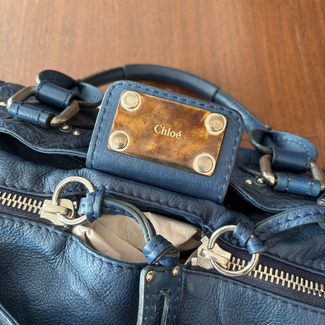 Chloé パディントン ネイビー