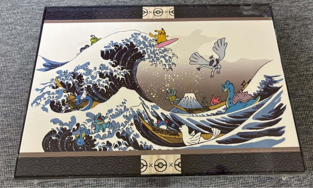 海外ポケモンセンター限定 北斎 波乗りピカチュウ パズル 1000ピース