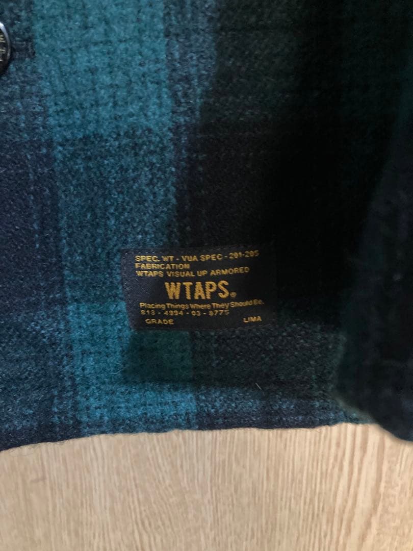 ゆういちです　ウールチェック ジャケット オンブレ Lサイズ