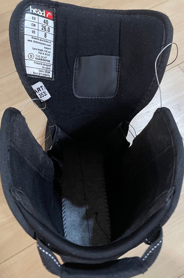 HEAD BOA スノボブーツ　PERFECT FIT メンズ26cm