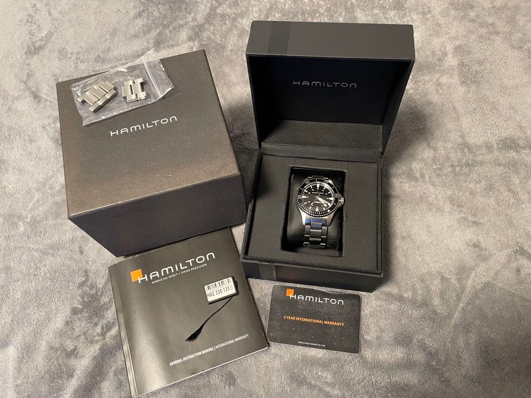 【美品】ハミルトン　カーキ　スキューバオート　H82335131 自動巻き