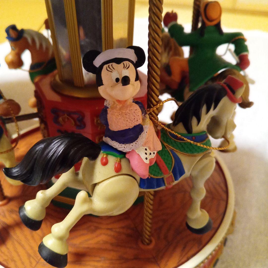 レトロ】クリスマス ディズニー 電子 オルゴール メリーゴーランド