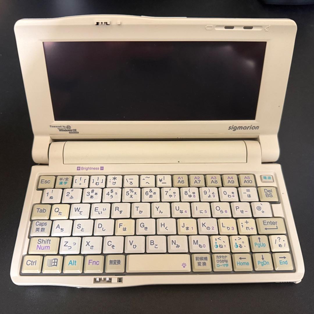 動作品/美品】NEC/ドコモ シグマリオンⅡ ゼロハリバートン