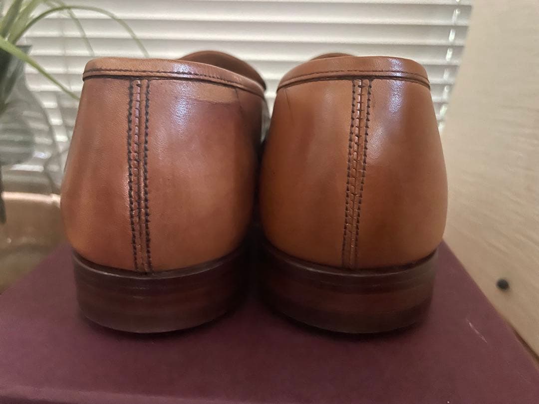 【未使用品】ジョージクレバリー　名作ローファーOWEN ブラウン