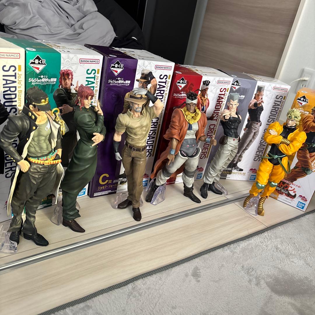 ジョジョの奇妙な冒険 スターダストクルセイダース フィギュアセット