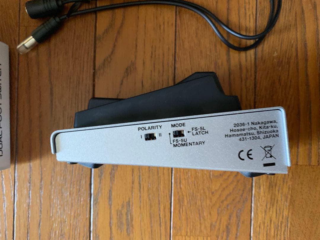 BOSS デュアルフットスイッチFS-7(Rolandインサーションケーブル付)