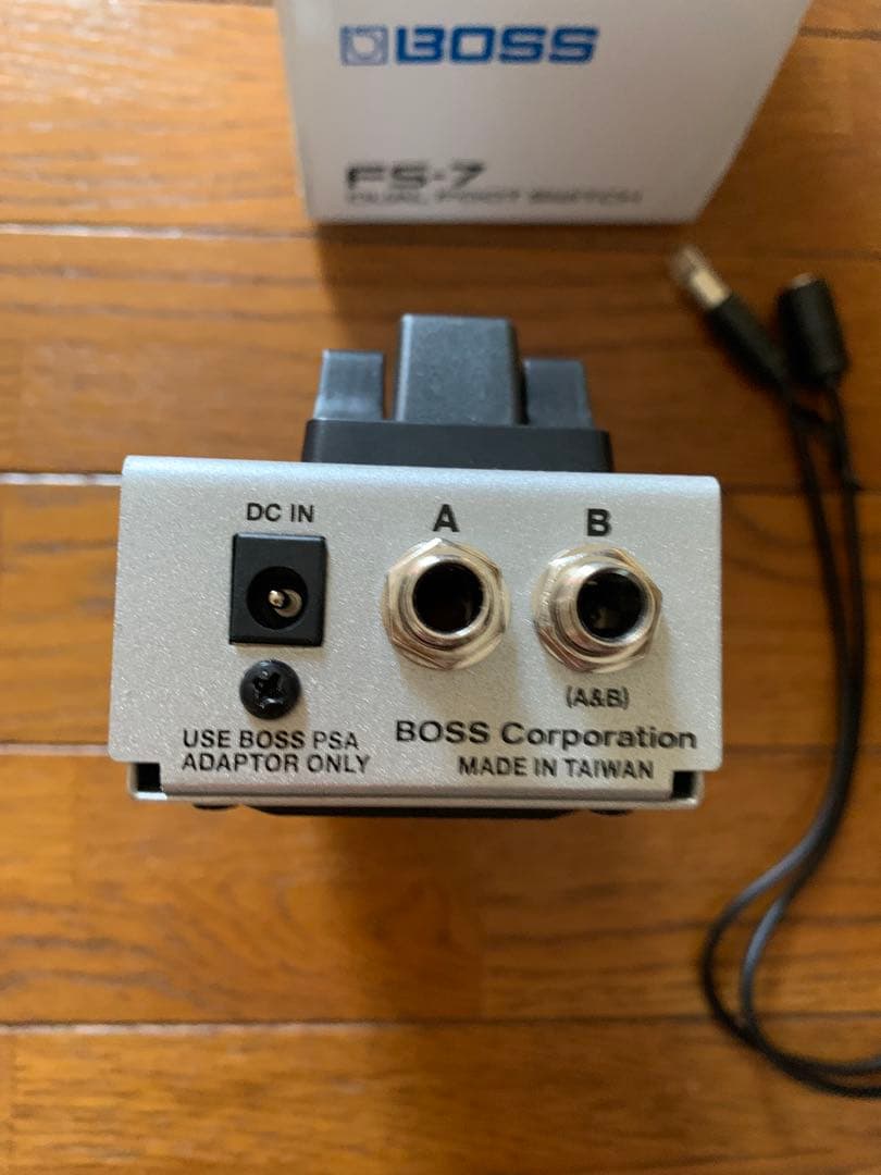 BOSS デュアルフットスイッチFS-7(Rolandインサーションケーブル付)