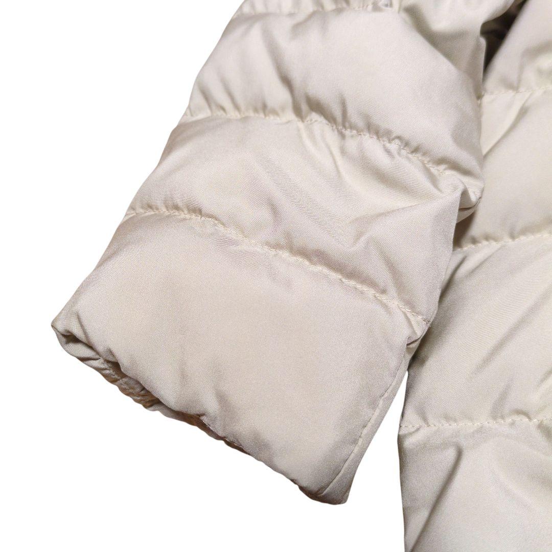 ケイト・スペード　ベージュ フリル付きダウンコート 90cm