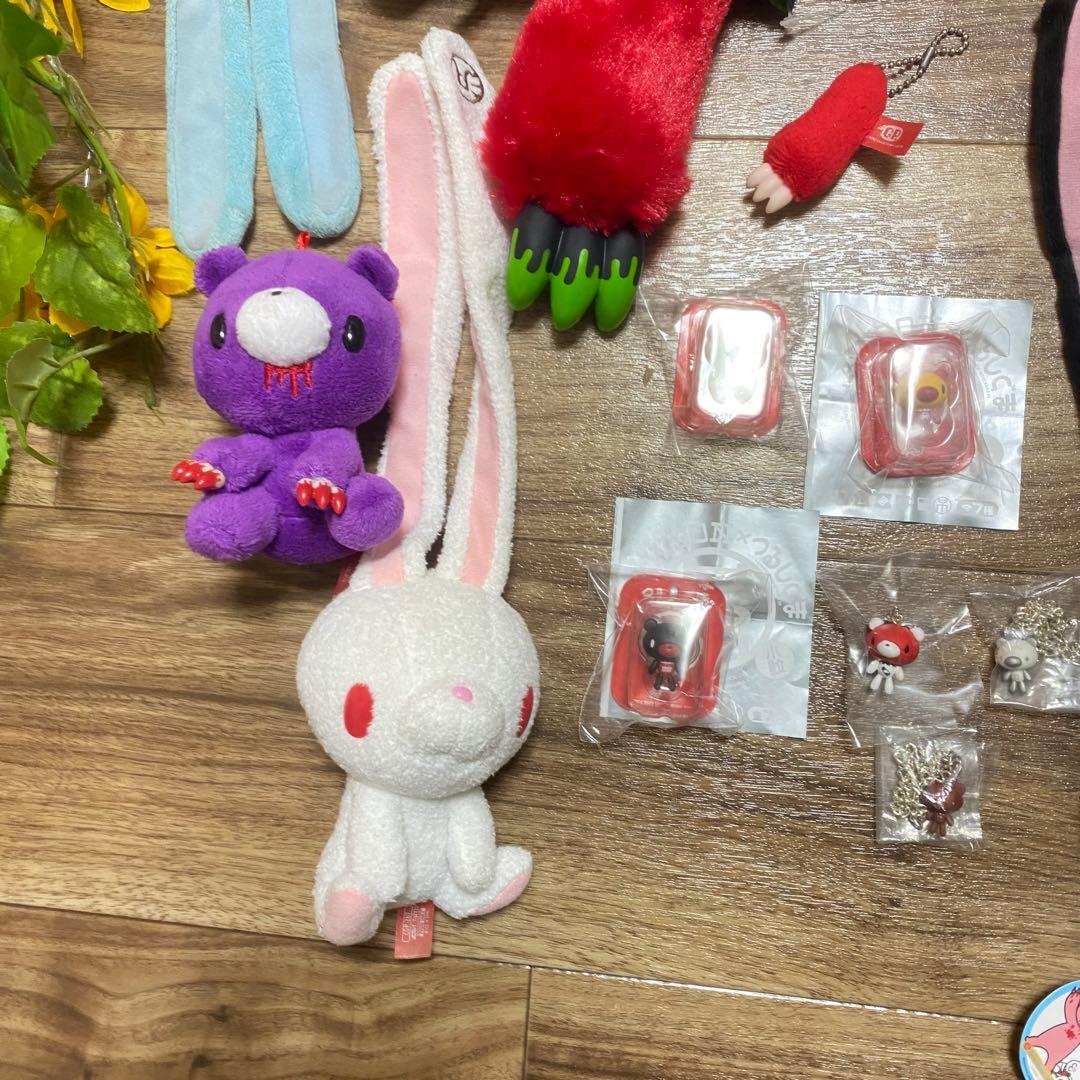 稀少　汎用うさぎ＆グルーミー チャックスGP ぬいぐるみキーホルダー　まとめ売り