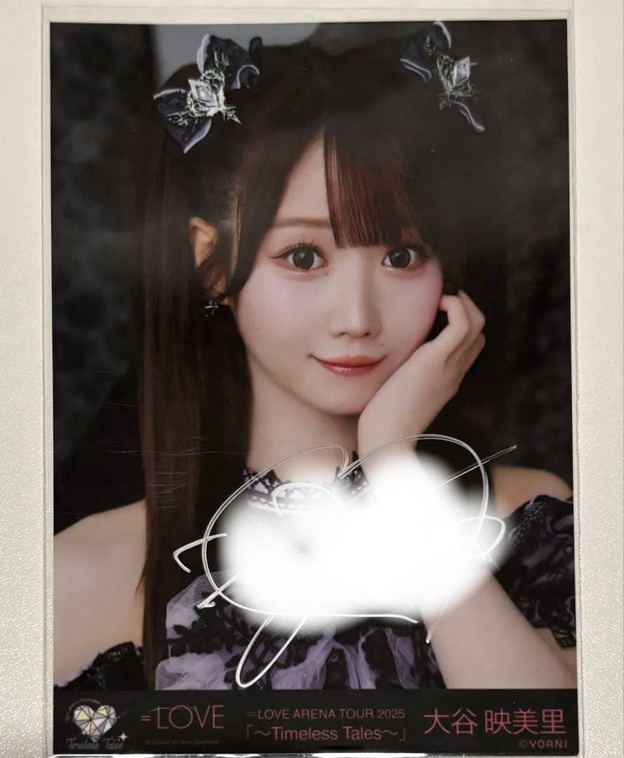 大谷映美里 イコラブ =LOVE 直筆生写真 - メルカリ