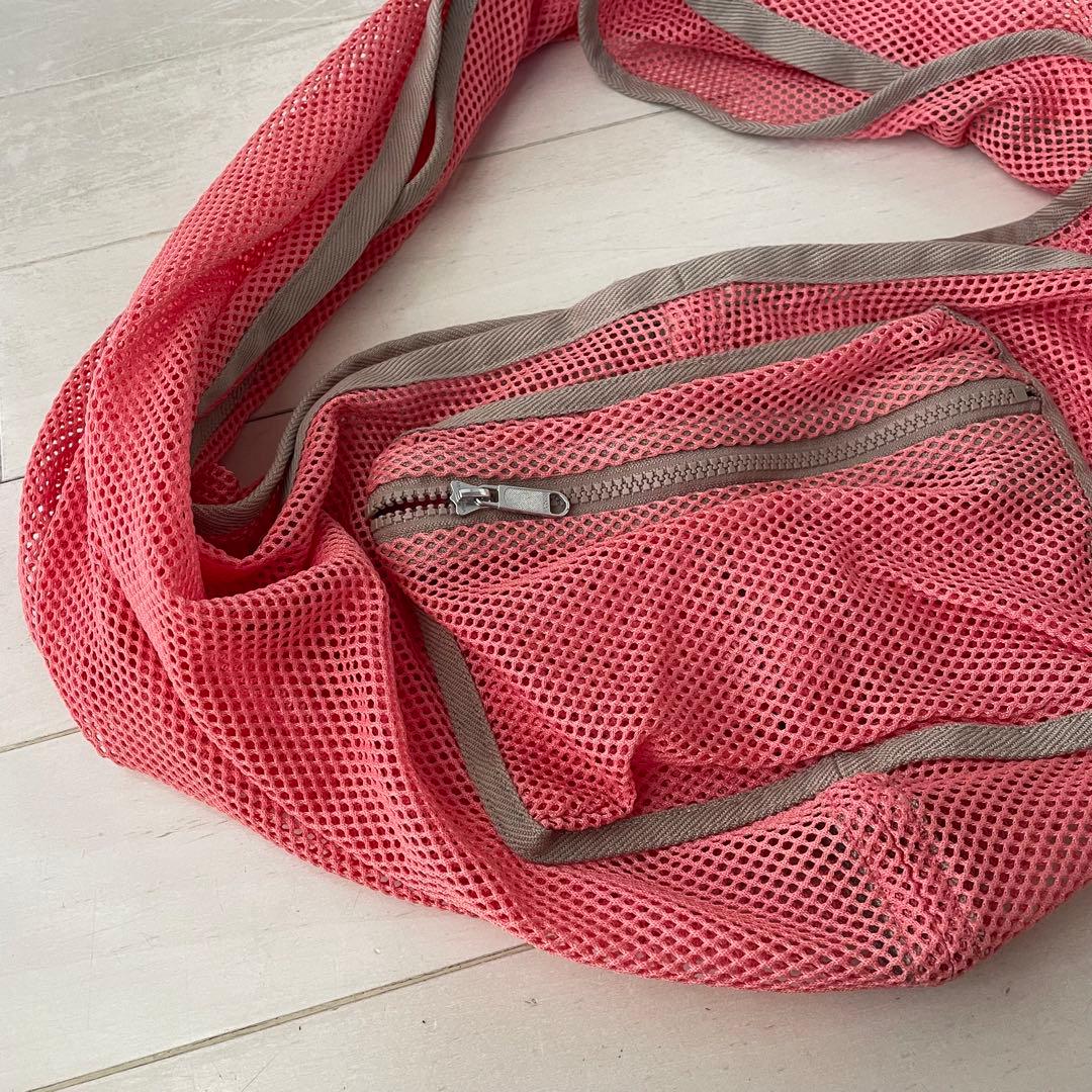 お得！処分前】erva エルバ メッシュ ドッグスリング S コーラルピンク