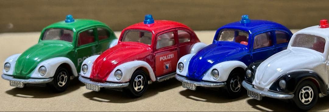 トミカ フォルクスワーゲン ポリスカー 4台セット