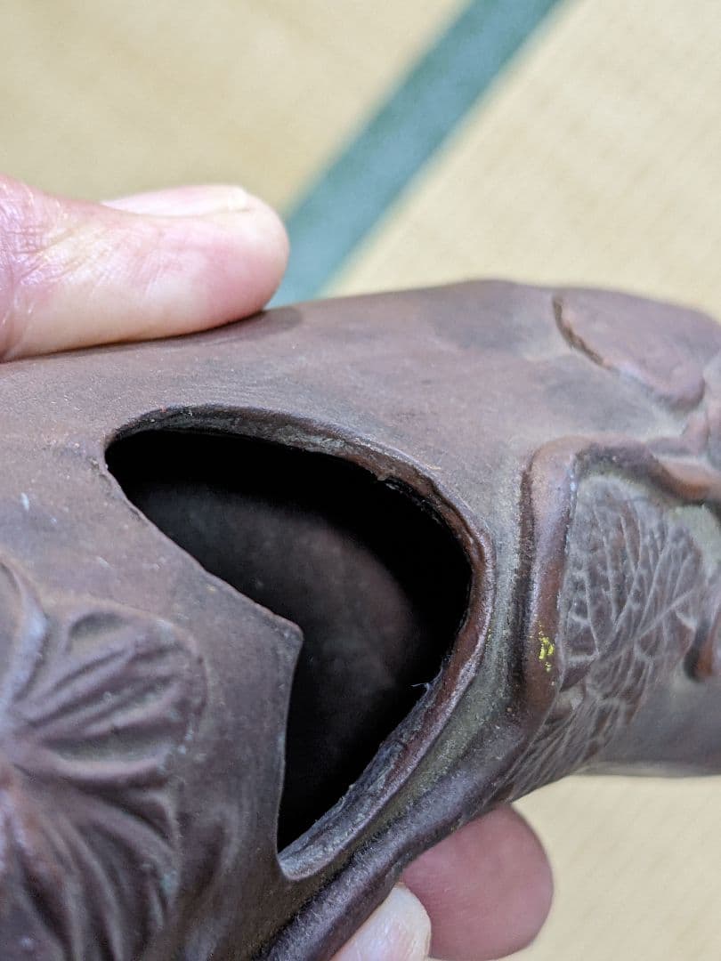 ♢江戸〜明治時代 掛け花 瓜形花器 花入 花活 コレクション 骨董