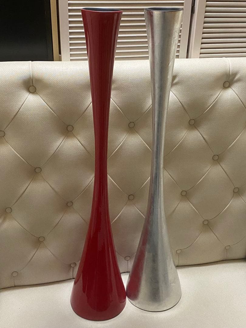 高級 漆器フラワーベース♦️未使用♦️４本セット♦️紹運 金運 魔除け♦️映え♦️140㎝