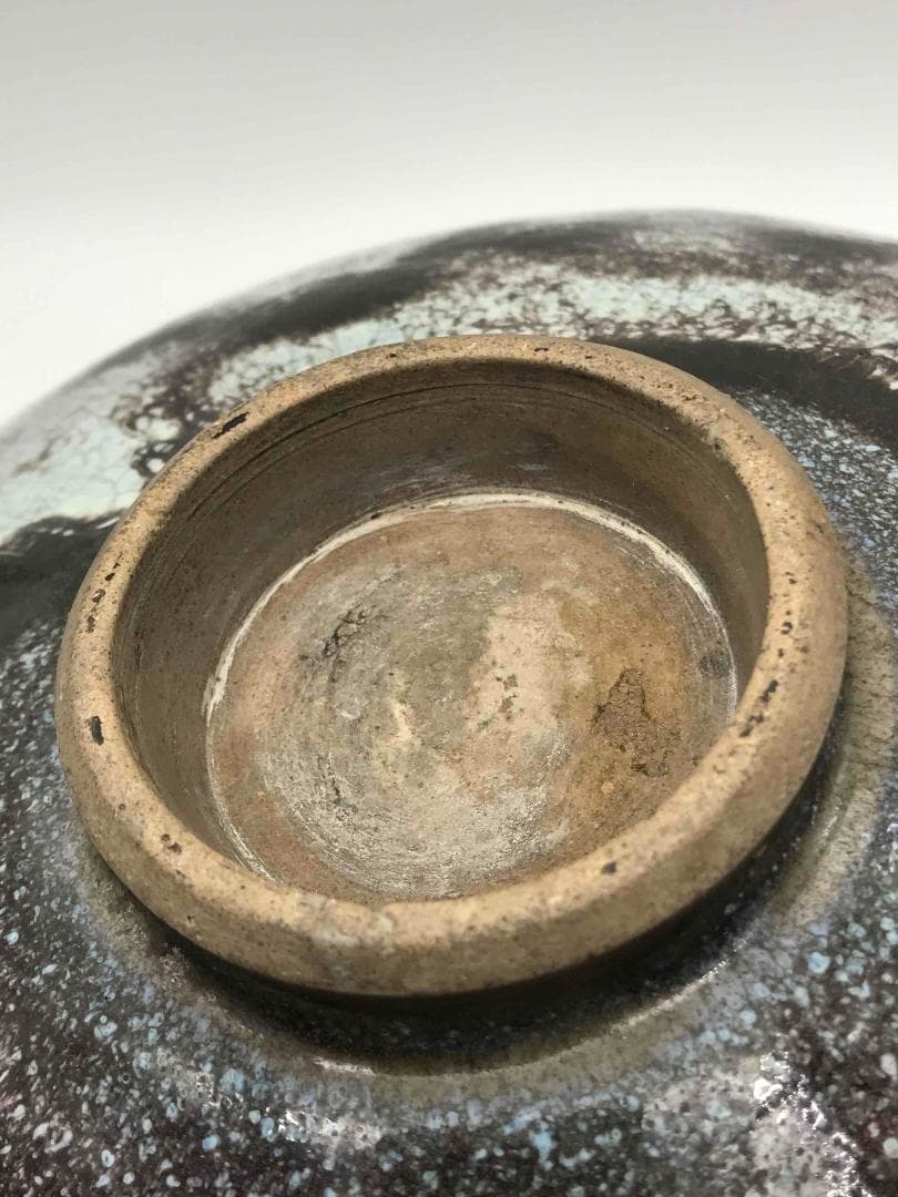 明時代火焔青釉大碗 紫紅釉大鉢水盆辰砂釉窯変釉景徳鎮(B-28)