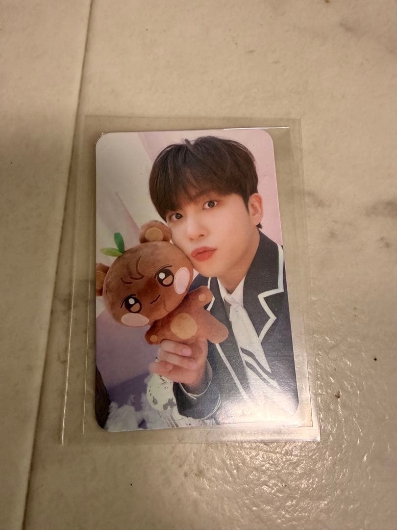 ATEEZ ANITEEZ ぬいぐるみ キーリング ジョンホ(トレカ付き) - メルカリ