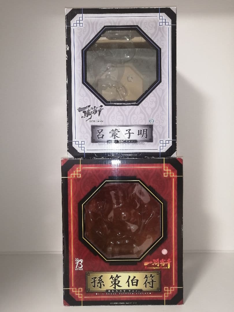 【本体美品】一騎当千 孫策伯符 呂蒙子明 バニーver. フィギュア