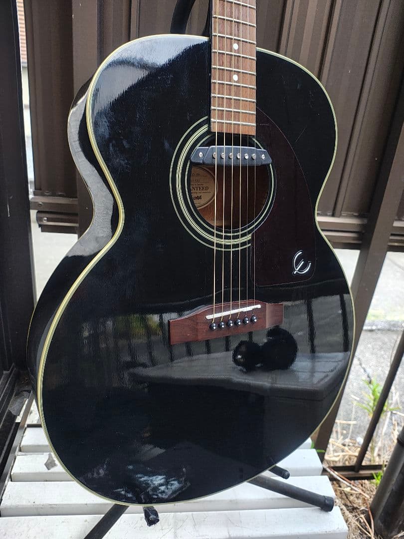 超美品 Epiphone SJ-15 EB ジャンボボディー Wピックアップ エピフォン