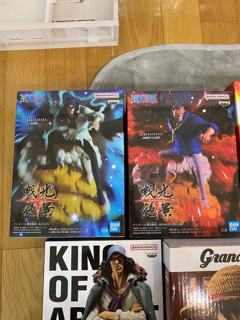 ワンピース　ルフィ、エース、サボなど　フィギュア10点まとめ売りセット　即日発送