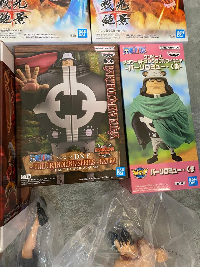 ワンピース　ルフィ、エース、サボなど　フィギュア10点まとめ売りセット　即日発送