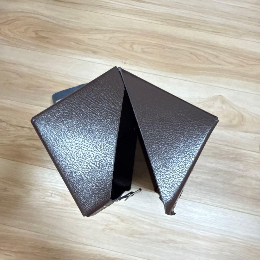 アライア シューズボックス ストラップ付き 牛革 収納ケース alaia