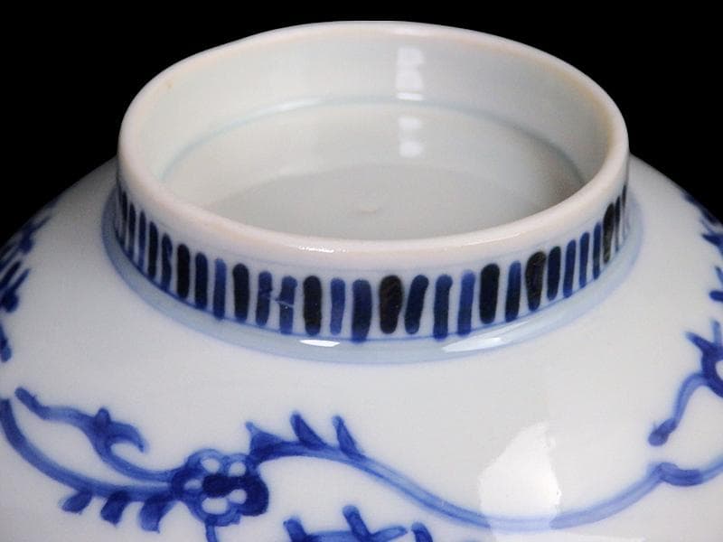 古伊万里　鍋島写　山水楼閣の図　３寸半皿　手塩皿　C128AS-CZh