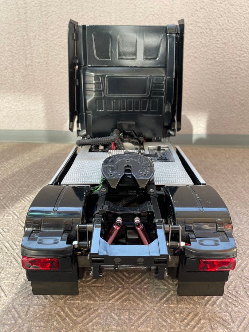 タミヤ 1/14 17プロフィア 20ft海コンシャーシ フルオぺ トレーラー