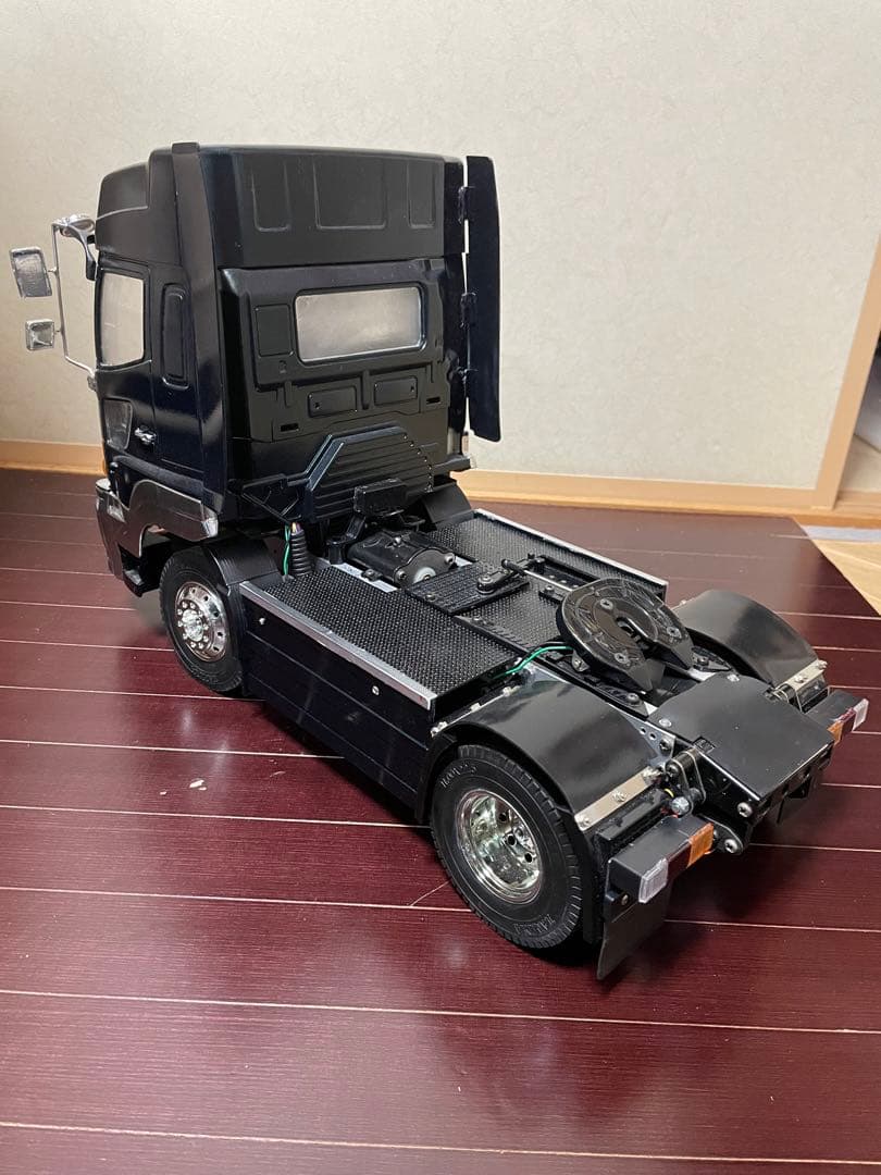 タミヤ 1/14 17プロフィア 20ft海コンシャーシ フルオぺ トレーラー