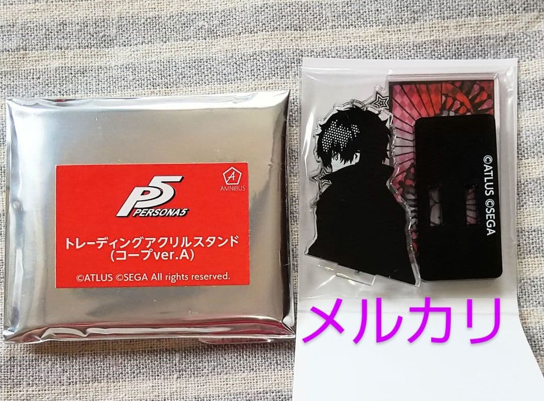 ペルソナ5 ザ・ロイヤル コープ アクリルスタンド 主人公 ジョーカー 雨宮蓮