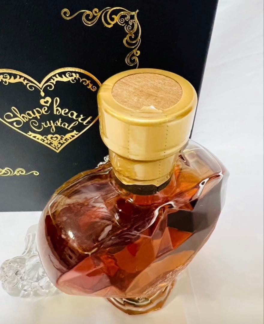 シェイプハート クリアクリスタルボトル 替え栓・化粧箱付き！未開封