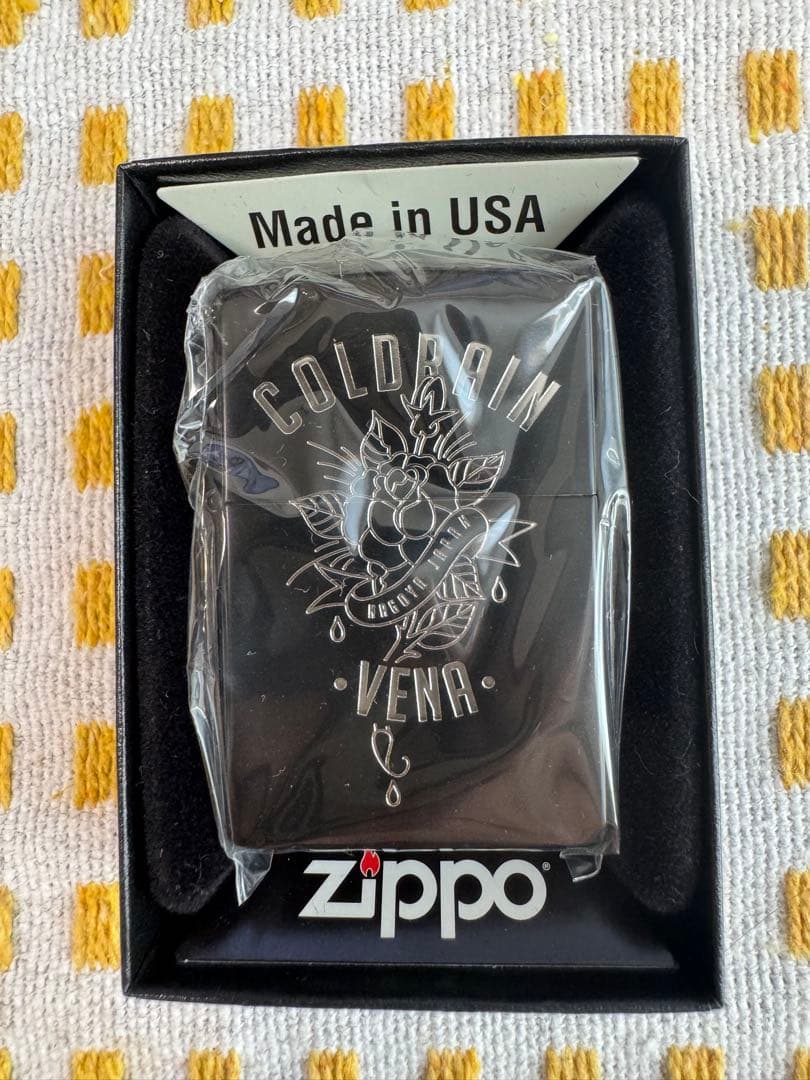 coldrain VENA Zippoライター 本体 - ミュージシャンオンライン