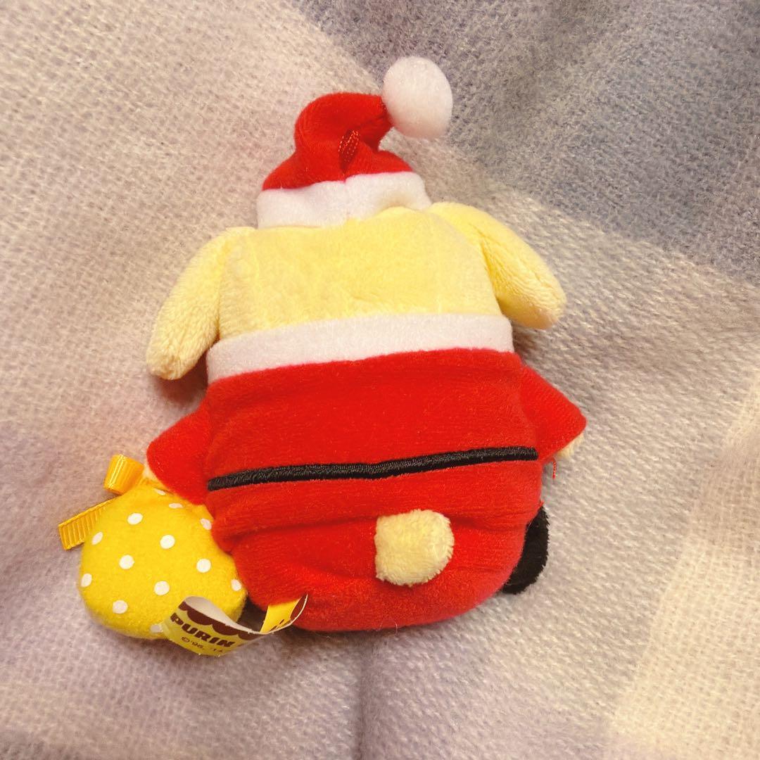 ポムポムプリンカフェ　マスコット　サンタ