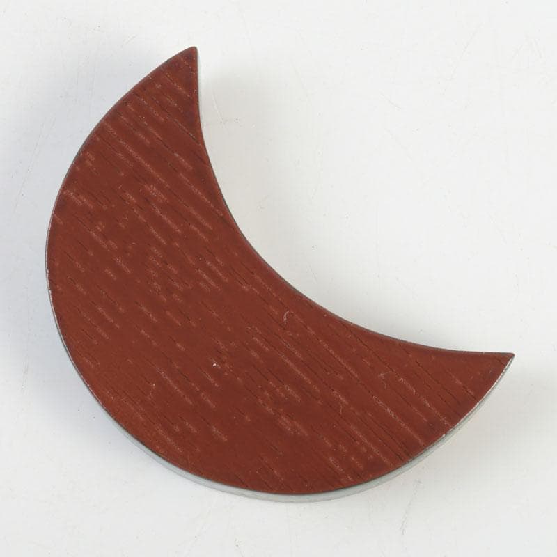 茶道具　高橋峯房作　松蒔絵　三日月型　香合　共箱　V　9498