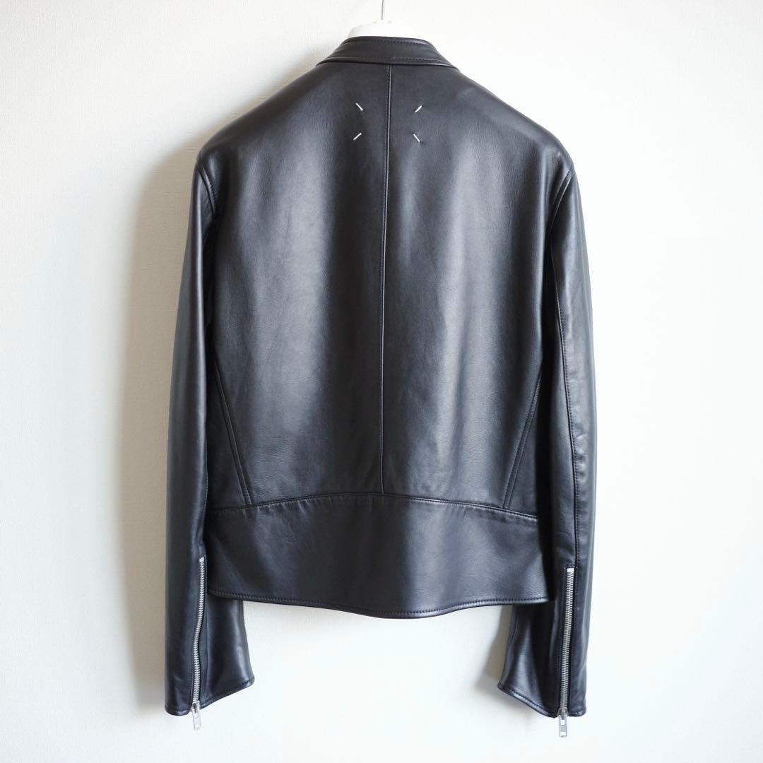 23SS Maison Margiela 5-ZIP 八の字 ライダース 48
