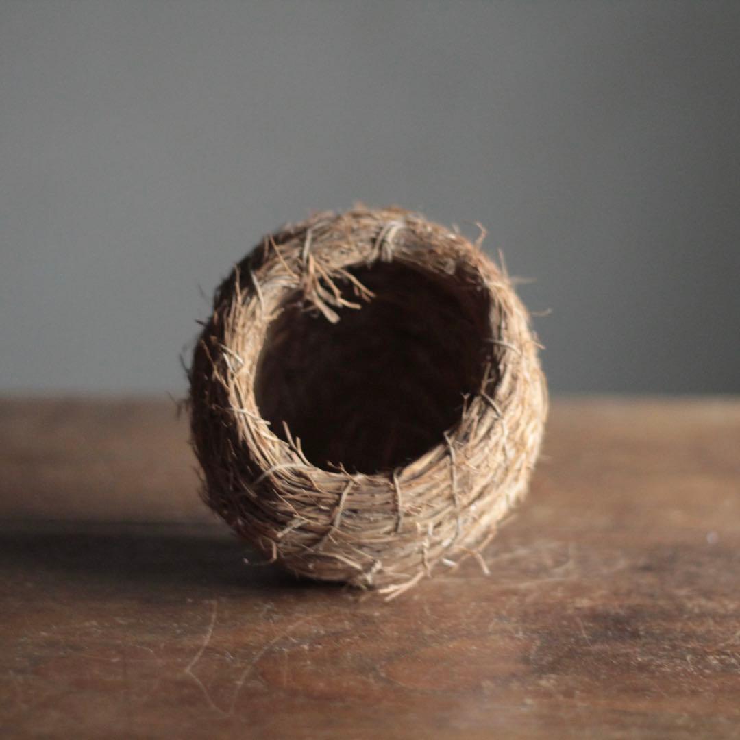 鳥籠の 鳥の巣 古道具 アンティーク オブジェ - メルカリ