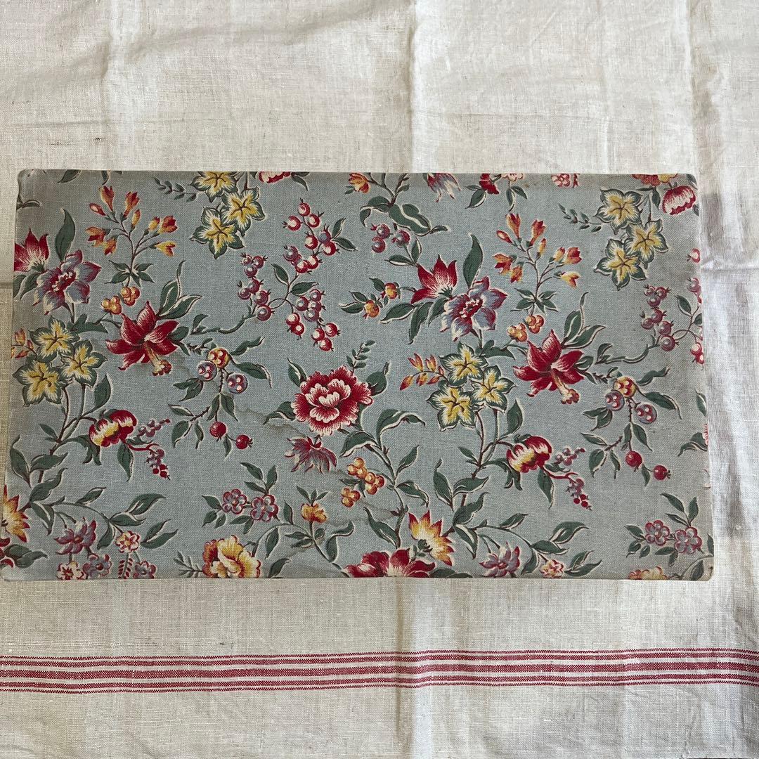 フランスアンティーク カルトナージュ 花柄 箱