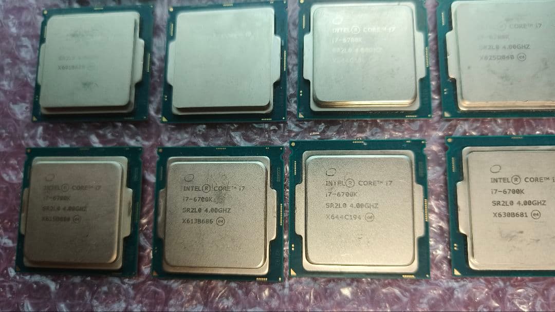 core i7 6700K 11個まとめ売り動作確認済み Yahoo!オークション