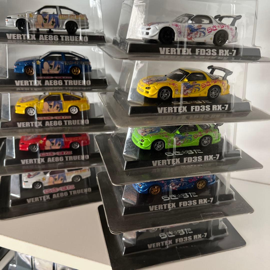 痛車　らきすた　10台セット