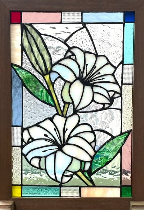 ステンドグラス パネル【カサブランカ】