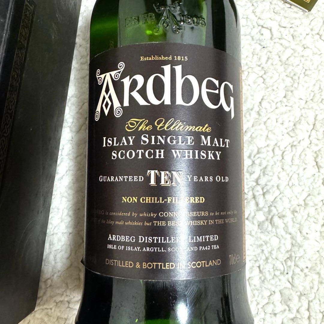 箱付】アードベッグ10年 200周年記念ボトル Ardbeg TEN 限定 - メルカリ