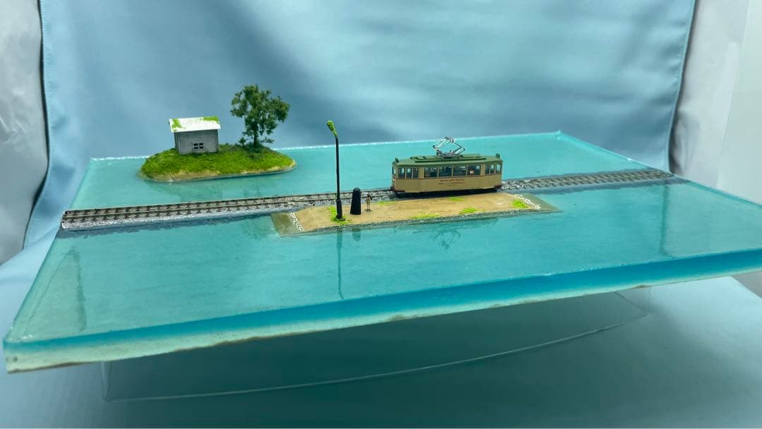 千と千尋の神隠し風 海原鉄道 ジオラマ