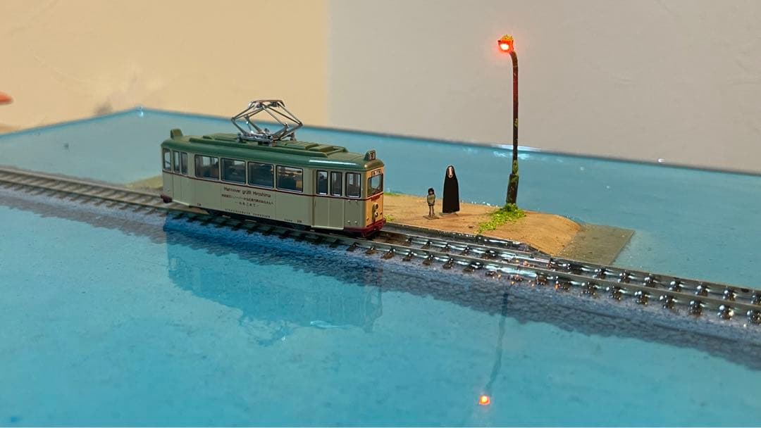 千と千尋の神隠し風 海原鉄道 ジオラマ